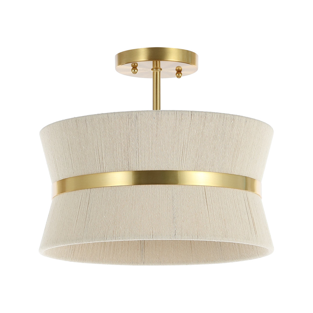 Abbington Rope Semi Flush Mount